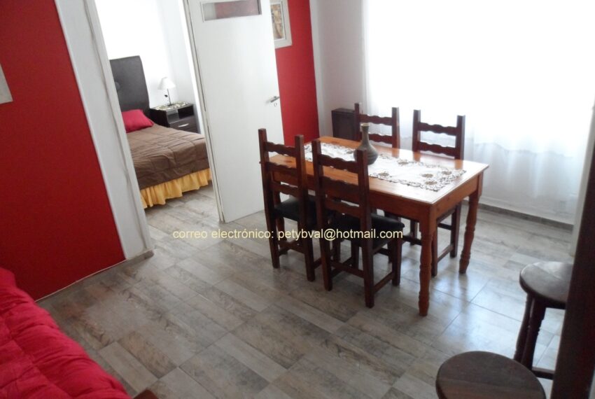 vista comedor y dormitorio